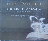 The Light Fantasic written by Terry Pratchett performed by Tony Robinson on Audio CD (Abridged)